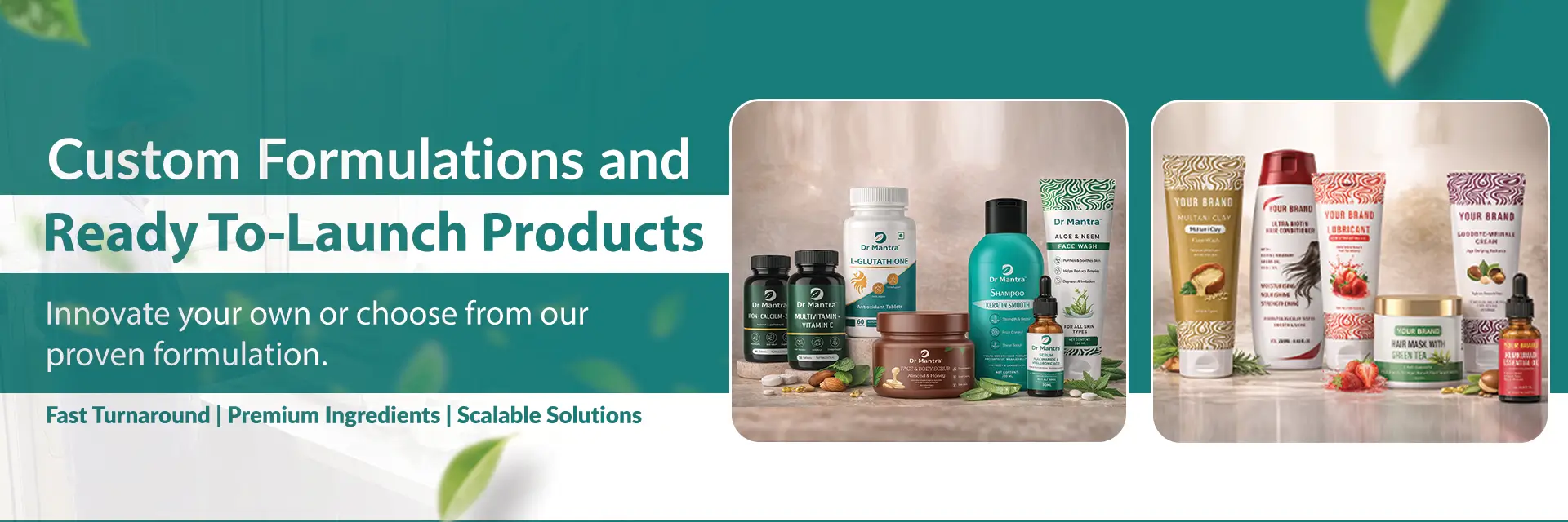 Custom Formulation Banner